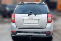 Chevrolet Captiva 2006–2019 Aizmugures aizsargstienis AK005 Black (nerūsējošais tērauds) foto 2