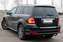 Mercedes GL class X164 2006–2012 Aizmugurējais loks AK-style Black (nerūsējošais tērauds) foto 2