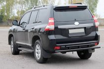 Toyota Land Cruiser Prado 150 2009–2023 Aizmugurējais loks AK002-2v2 Black (nerūsējošais tērauds) foto 1