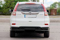 Honda CRV 2012–2016 Aizmugures aizsargstienis AK003-21 Black (nerūsējošais tērauds) foto 2