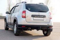 Renault Duster 2008–2017 Aizmugures aizsargloka AK005-Special Black (nerūsējošais tērauds) foto 3
