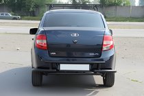 Lada Granta 2011– Aizmugurējais aizsargloks AK003-2 Black foto 3