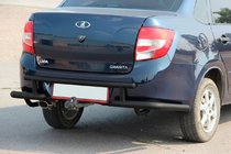 Lada Granta 2011– Aizmugurējais aizsargloks AK003-2 Black foto 2