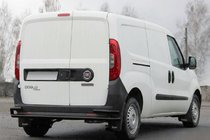 Opel Combo 2012–2018 Aizmugurējais rollbārs AK005/2-Dubults Black (nerūsējošais tērauds) foto 3