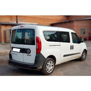 Aizmugurējais rollbārs AK005/2-Dubults Black (nerūsējošais tērauds) foto 1