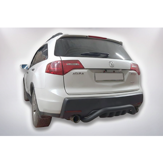 Aizmugures aizsargstienis B1-47 Black (nerūsējošais tērauds) Acura MDX 2007–2013 foto 2