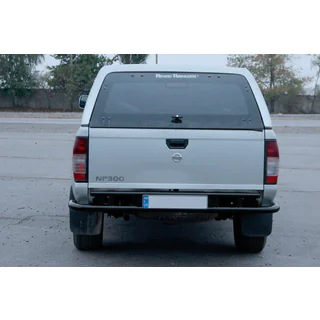 Aizmugures aizsargstienis AK004 Black (nerūsējošais tērauds) foto 2