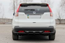 Honda CRV 2012–2016 Aizmugurējā arka AK002-dubultā Black (nerūsējošais tērauds) foto 1