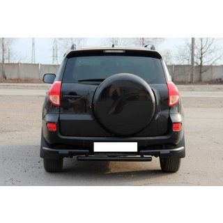 Aizmugures aizsargloks AK005-2 Black (2 gab., nerūsējošais tērauds) Toyota Rav 4 2006–2013 foto 2