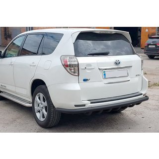 Aizmugurējais aizsargstienis AK005-15 Black (tikai EV, 2 gab., nerūsējošais tērauds) Toyota Rav 4 2006–2013 foto 3