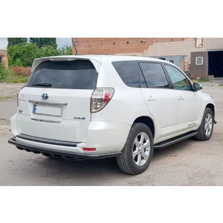 Aizmugurējais aizsargstienis AK005-15 Black (tikai EV, 2 gab., nerūsējošais tērauds) Toyota Rav 4 2006–2013 foto 4