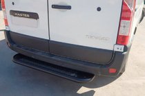 Renault Master 2011–2023 Aizmugurējais pakāpiens Black (nerūsējošais tērauds) foto 3
