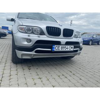 Priekšējā bampera lūpa (2003-2006, krāsošanai) BMW X5 E53 1999–2006 foto 2
