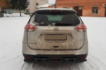 Nissan X-trail T32/Rogue 2014–2021 Aizmugures aizsargstienis NSXT.13.6.B1-08 Black (nerusejosais terrauds) foto 3