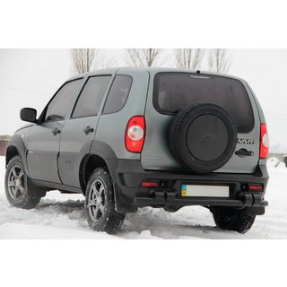 Aizmugurējā aizsargloka AK015 Black (nerūsējošais tērauds) foto 3