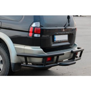 Aizmugurējais aizsargstienis AK-Special Black (nerūsējošais tērauds) foto 1