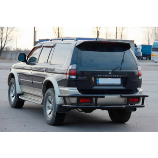 Aizmugurējais aizsargstienis AK-Special Black (nerūsējošais tērauds) foto 2