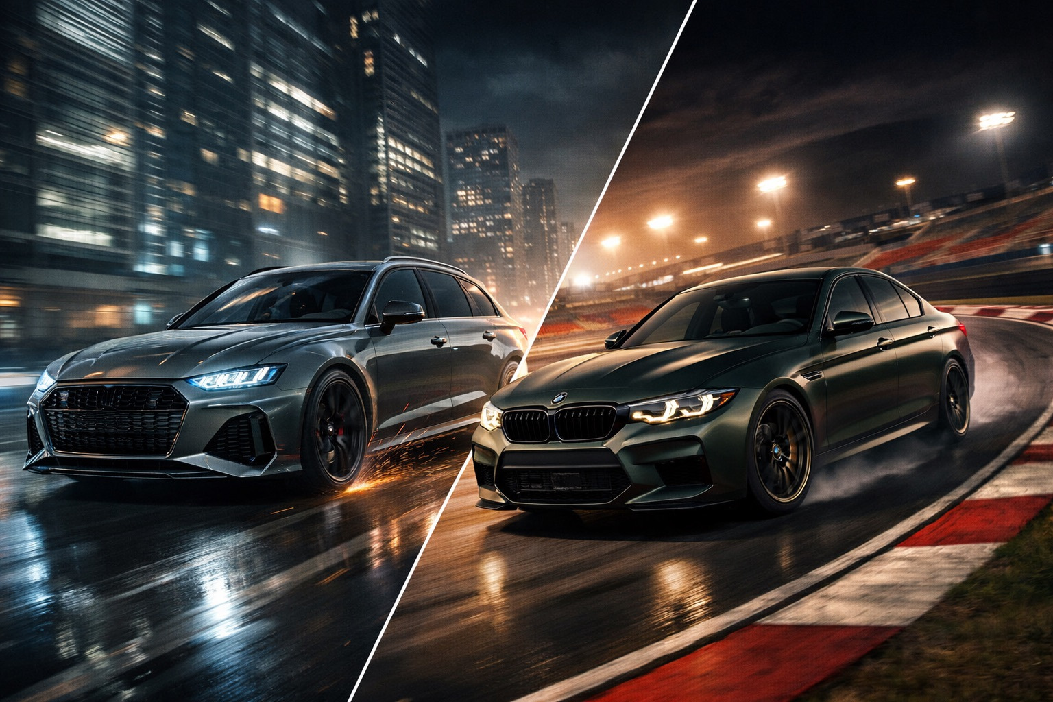 Audi RS6 pret BMW M5