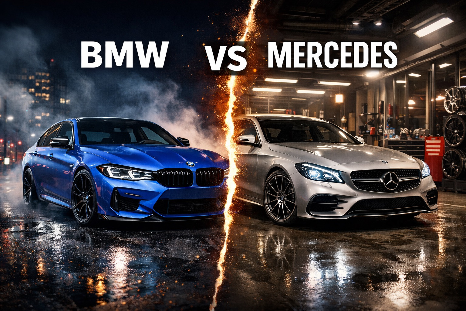 BMW vs Mercedes tūninga faniem: jaunie modeļi Eiropā un Ukrainā