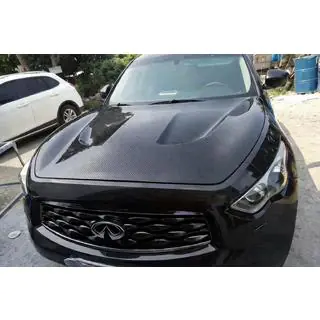 Motora pārsegs (oglekļa šķiedra) Infiniti FX 2008–2012