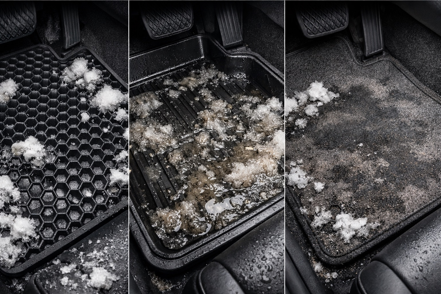 Kā izvēlēties EVA paklājiņus savam auto modelim: borti, klipši, pedāļu zona, 1:1 saderība