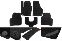 BMW 3. sērija E92/E93 2006–2013 Tekstila paklāji Classic (melni) foto 1