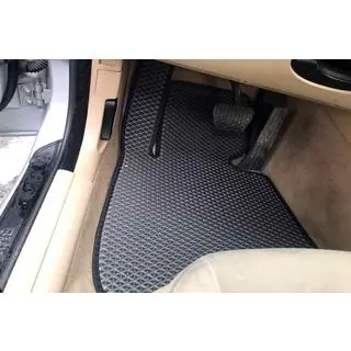 EVA auto paklājiņi (melni) foto 1