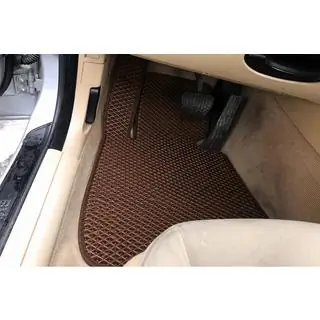 EVA auto paklājiņi (ķieģeļu raksts) foto 1