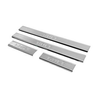 Carmos ārējās sliekšņu uzlikas (4 gab., nerūsējošais tērauds) Volkswagen Golf 7/E-Golf 2012–2020 foto 2
