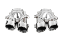 Mercedes E-klase W213 2016–2023 Aizmugurējais difuzors ar izplūdes uzgaļiem E53-Design Silver (Base) foto 8
