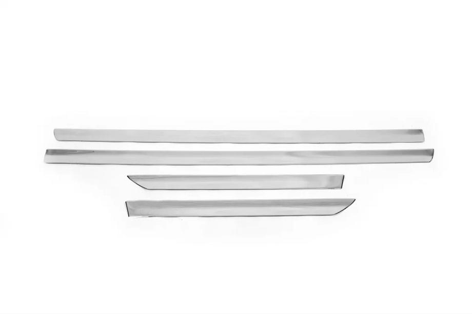 Nissan Qashqai 2010–2014 Izpārdošana Durvju moldingi OmsaLine (4 gab., nerūsējošais tērauds) OmsaLine, standarta bāze Image