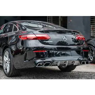 Aizmugurējais difuzors Black ar Chrome uzgaļiem (AMG63 dizains) foto 3