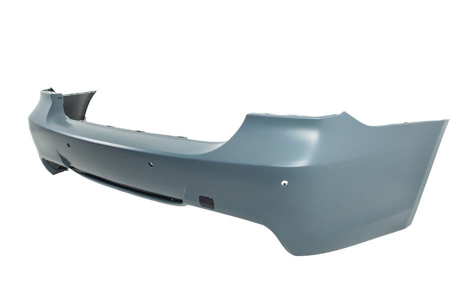 BMW 3. sērija E90/E91 2005–2011 M-Sport virsbūves komplekts (E90 2008-2011) Viencauruļu izplūde ar izvadi abās pusēs Foto 24