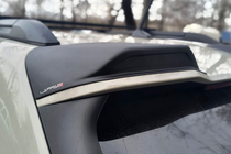 Dacia Duster 2024– Spoilera uzlikas EuroCap (2 gab., matēti melnas) foto 2