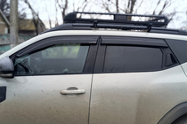 Dacia Duster 2024– Logu vēja deflektori EuroCap (4 gab.) foto 1