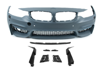 BMW 4 sērija F32/F33/F36 2012–2020 Priekšējais bamperis M4 F82 stilā foto 7