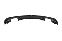 BMW 3. sērija F30/F31 2012–2019 Aizmugurējā bufera difuzors divpusējai dubultajai izplūdei V2 (M-Sport, ABS) foto 2