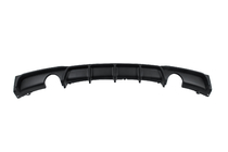 BMW 3. sērija F30/F31 2012–2019 Aizmugurējā bampera difuzors divpusējam vienam izplūdes galam V2 (M-Sport, ABS) foto 1