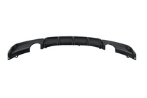BMW 3. sērija F30/F31 2012–2019 Aizmugurējā bampera difuzors divpusējam vienam izplūdes galam V2 (M-Sport, ABS) foto 2