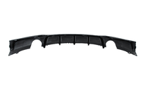 BMW 3. sērija F30/F31 2012–2019 Aizmugurējā bampera difuzors divpusējam vienam izplūdes galam V2 (M-Sport, ABS) foto 5