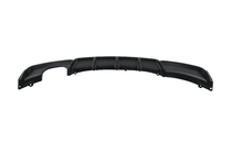 BMW 3. sērija F30/F31 2012–2019 Aizmugurējā bampera difuzors vienpusējam dubultajam izpūtējam V2 (M-Sport, ABS) foto 2