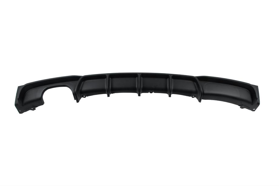 BMW 3. sērija F30/F31 2012–2019 Aizmugurējā bampera difuzors vienpusējam dubultajam izpūtējam V2 (M-Sport, ABS) Image