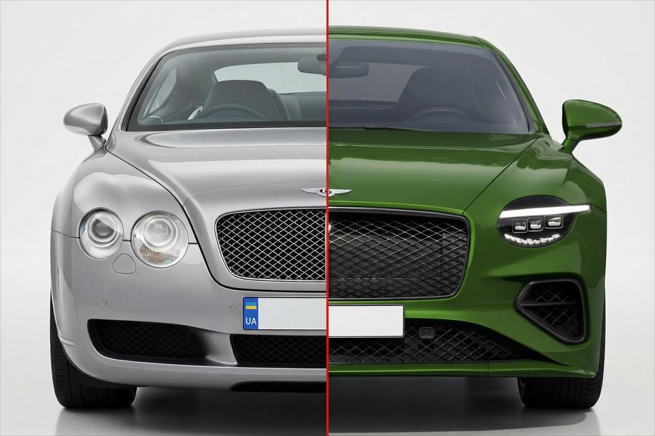Bentley Continental GT 2003–2011 Restailinga komplekts 2025-Look stilā Image