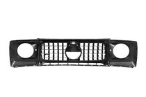 Mercedes G class W463 1990–2018 Radiatora reste ar lukturu rāmjiem BRB 2018-style (auto ar uzstādītu restailinga komplektu) foto 4