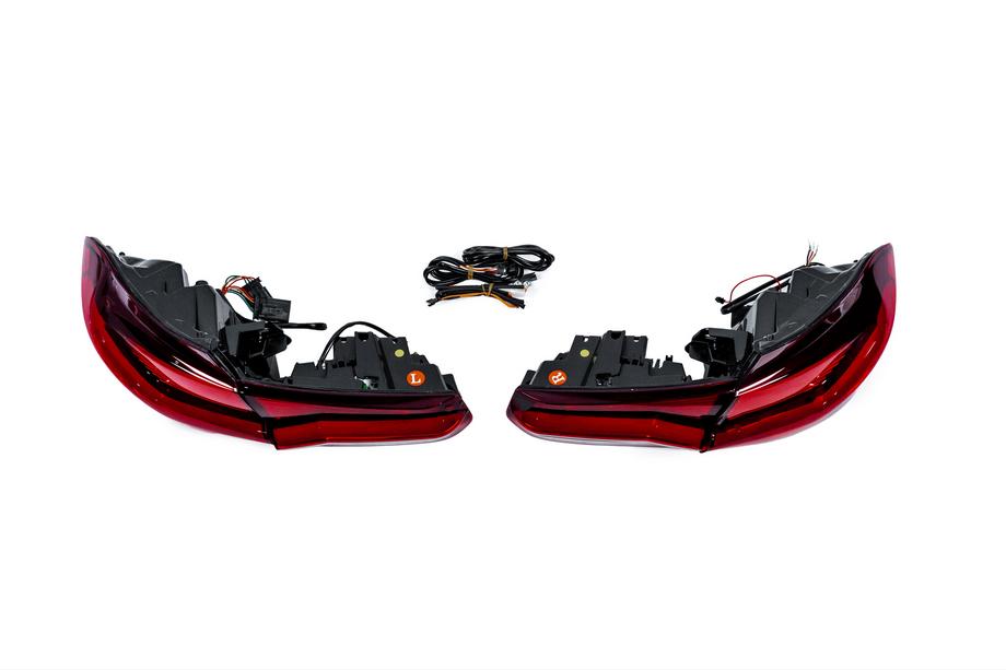 BMW 3. sērija F30/F31 2012–2019 Aizmugurējie lukturi G20-Style (2 gab.) Foto 2