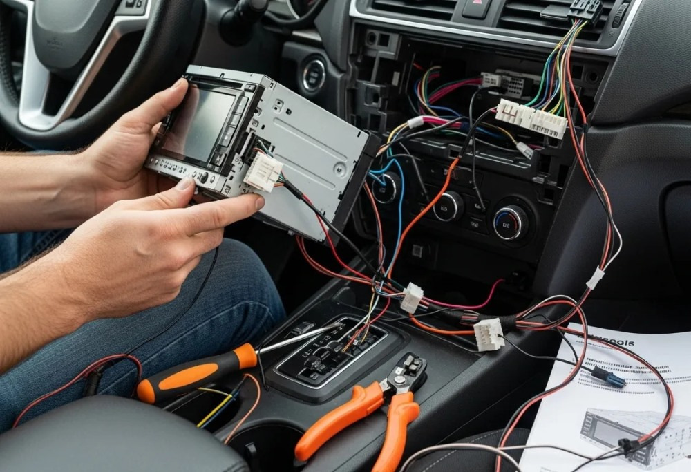 Kā uzstādīt automaģitolu automašīnā: soli pa solim