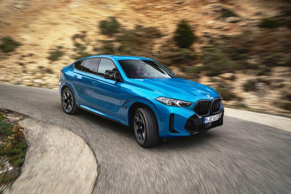 Jaudīgā sportiskā kupejas krosovera BMW X6 M60i (G06 LCI) apskats