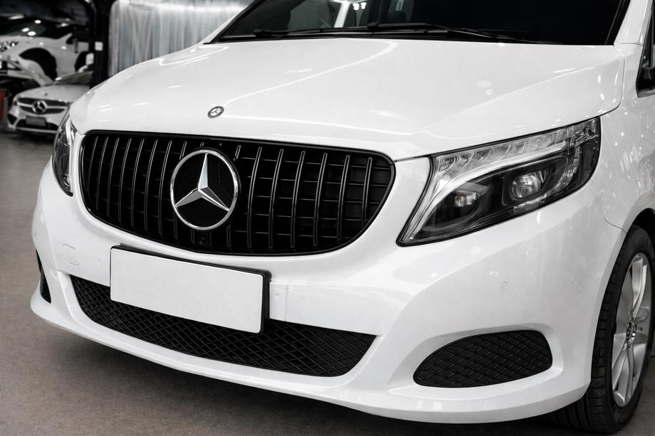 Mercedes Vito/V klase W447 2014– GT Panamericana Black priekšējā radiatora reste (2019-2023 V-class) Image