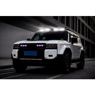 Vējstikla saules vizieris ar LED (balts) Toyota Land Cruiser Prado 250 2023– foto 3