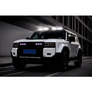 Vējstikla saules vizieris ar LED (balts) Toyota Land Cruiser Prado 250 2023– foto 3